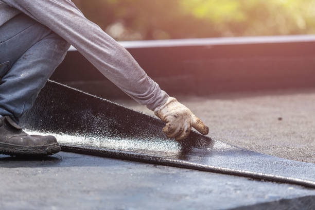 Professional Waterproofing technician working in Bellbrook, OH